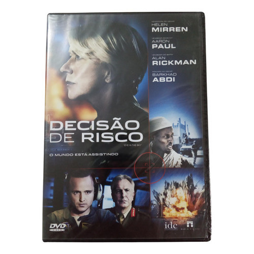 Dvd Decisão De Risco Filme Ação Gavin Hood Paris Filmes 1 Disco Lk Tel
