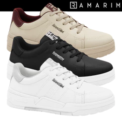 Tênis Feminino Ramarim Casual Solado Baixo Estiloso Confortável Original
