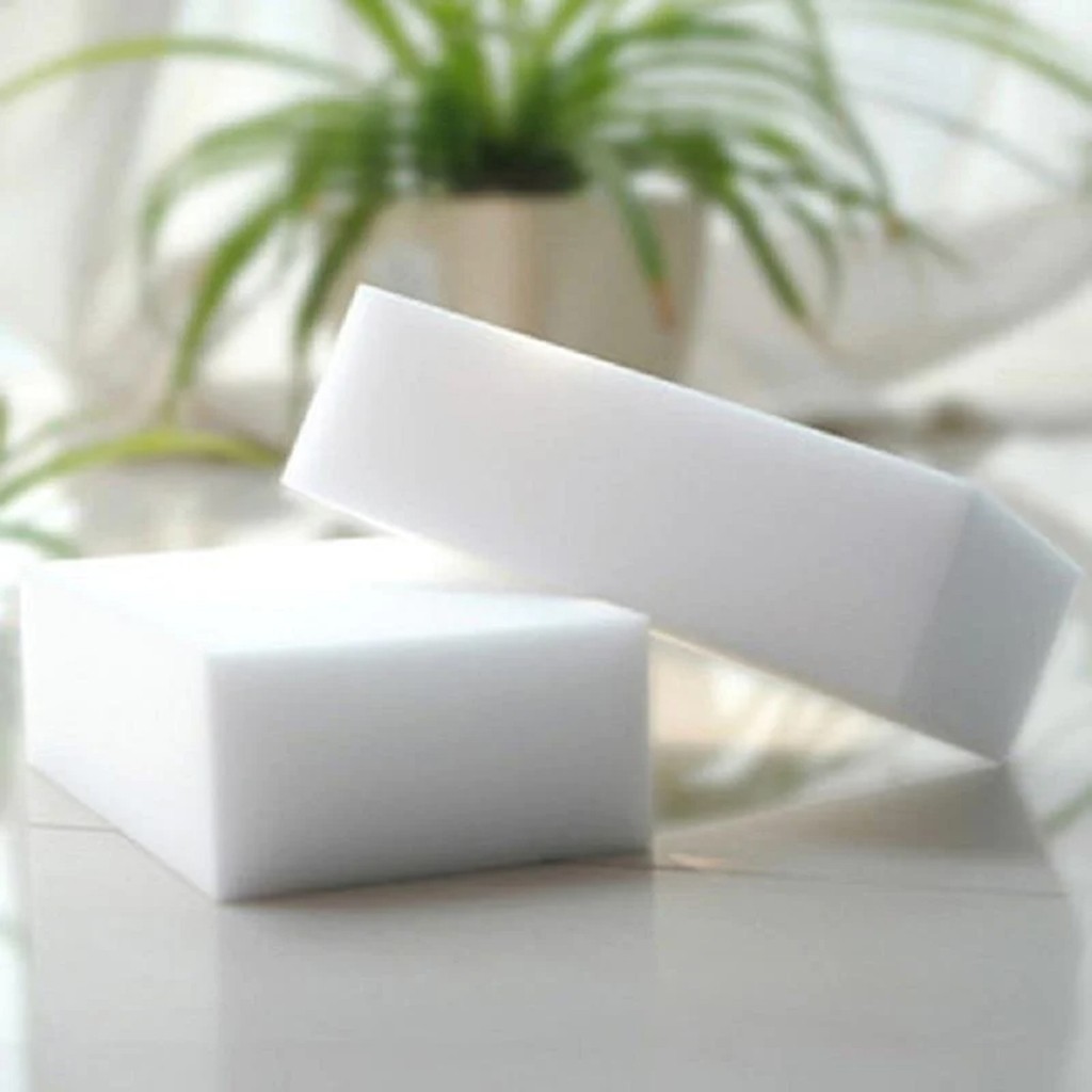 Kit 2 Esponjas Mágicas Potencialize Sua Limpeza Transforme Sua Rotina de Cuidados Domésticos