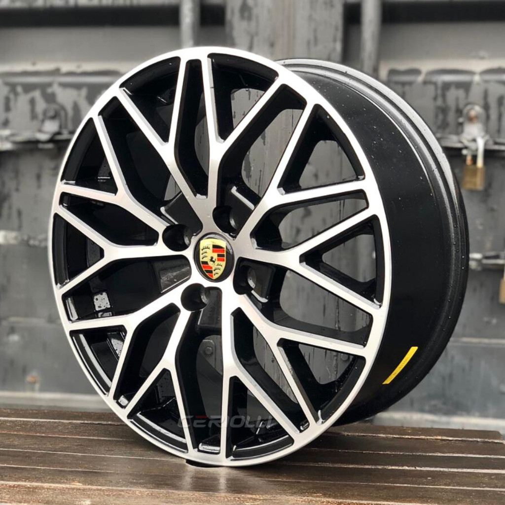 Jogo De Roda Aro 17 Bbs Porsche 4x100 Gm Onix Plus Prisma Vectra Cobalt Sonic Montana Astra SS