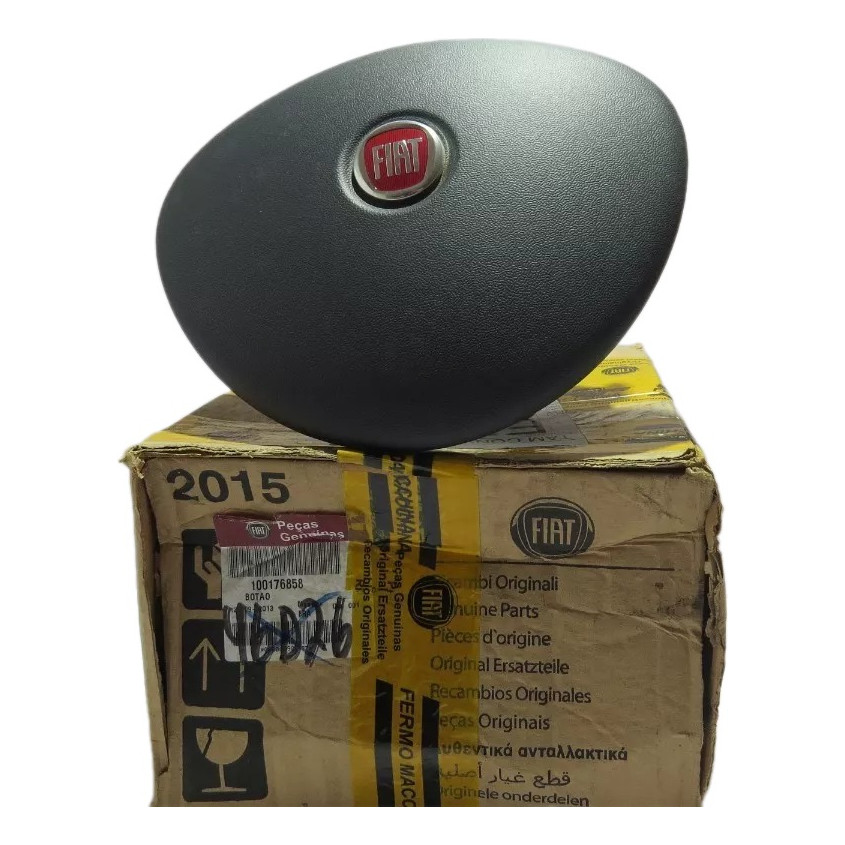 Tampa Buzina Volante Fiat Stilo 2008 a 2011 Novo Original 100176858