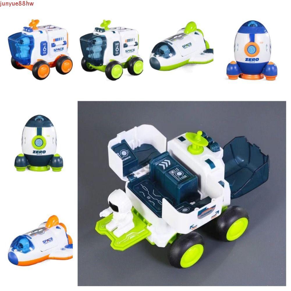 Brinquedos De Exploração Espacial JUNYUE , Brinquedo De Carro De Inércia De Foguete Destacável De Astronauta , Mini Veíc