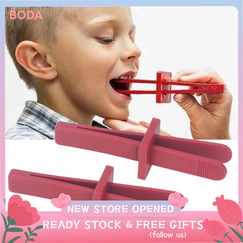 Bodas Mandíbula Masseter Trainer Safe Kids Exercitador Manual Ajustável de Plástico para Melhorar o Músculo Oral