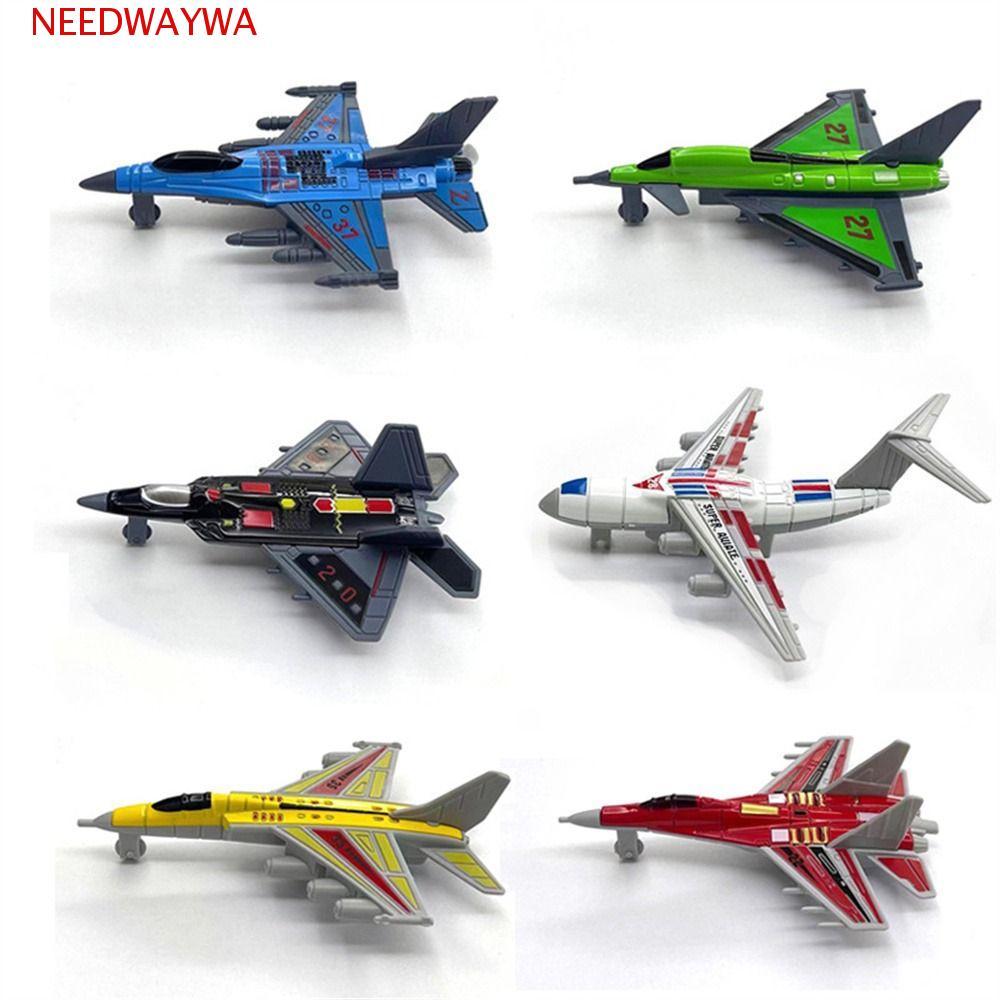 Brinquedos De Aeronaves NEEDWAYWA , Brinquedo De Modelo De Avião Fundido De Simulação , Jato De Combate Educacional De L
