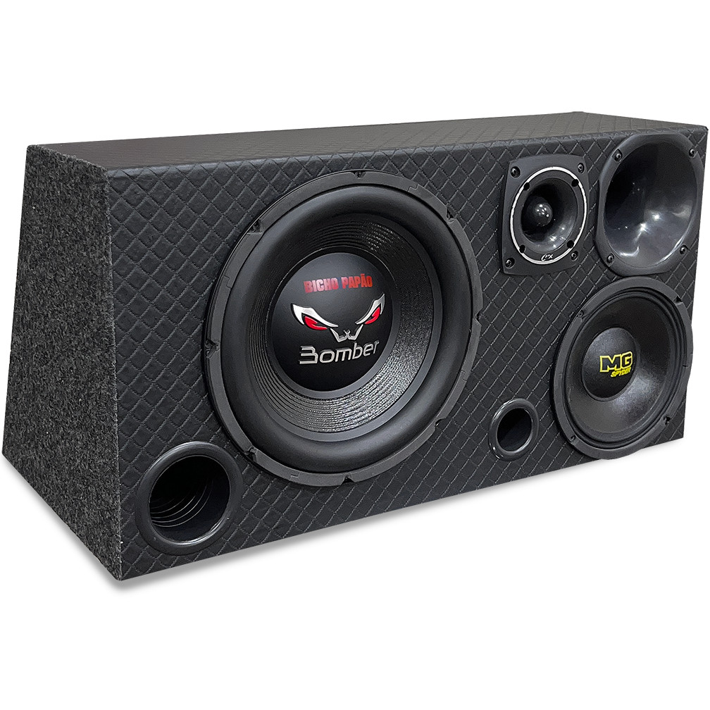 Caixa Bomber Bicho Papao Subwoofer 12 Pol Grave Agudo Medio 4 vias em Oferta na Shopee