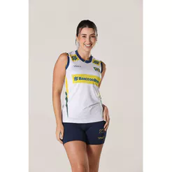 Regata Jogo 3 Vôlei Brasil Oficial Feminina Volt