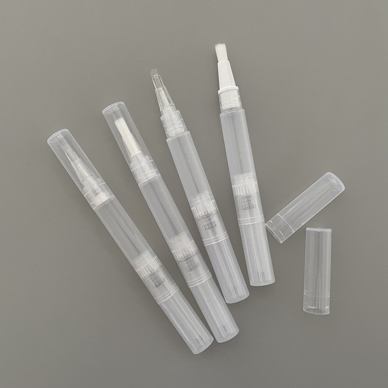 Frete grátis 100 peças 2.5ml base líquida descartável brilho labial óleo essencial nutrição óleo rotativo Sub-embalagem 