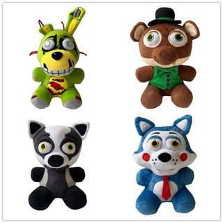 Brinquedo de pelúcia mecânico estiloso, boneco eletrônico estilo rock, série de coleção de edição limitada.