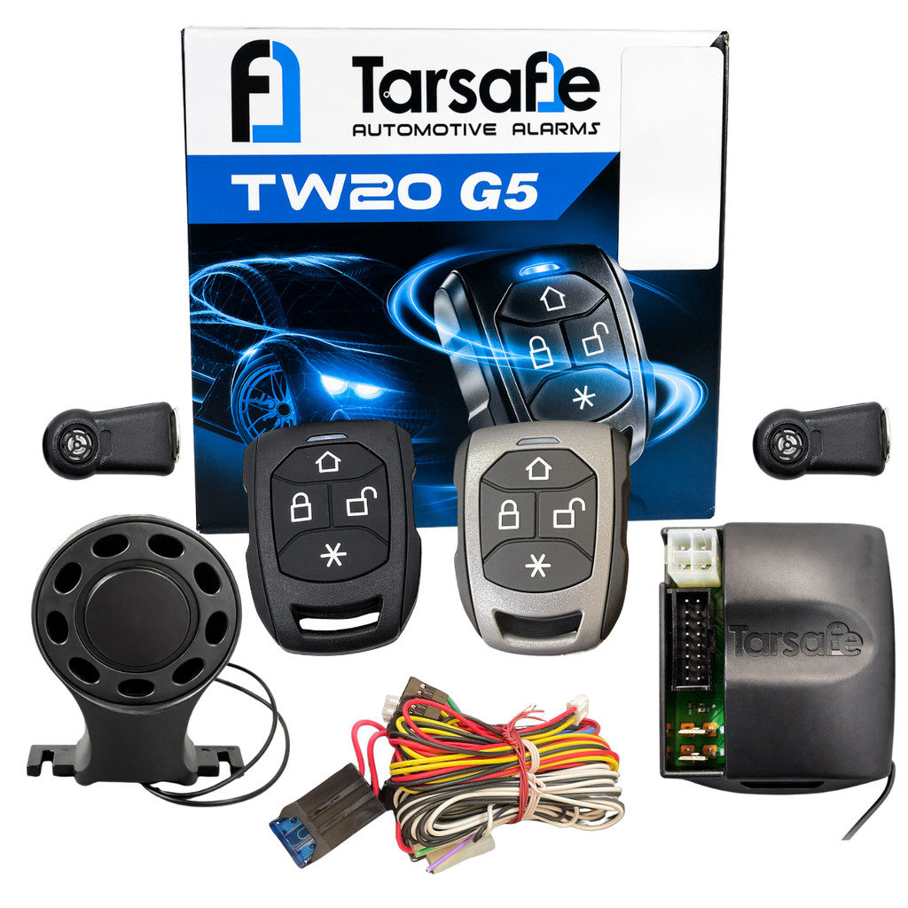 Alarme Automotivo Tarsafe Tw20pg5 2 Controles Anti-clonagem