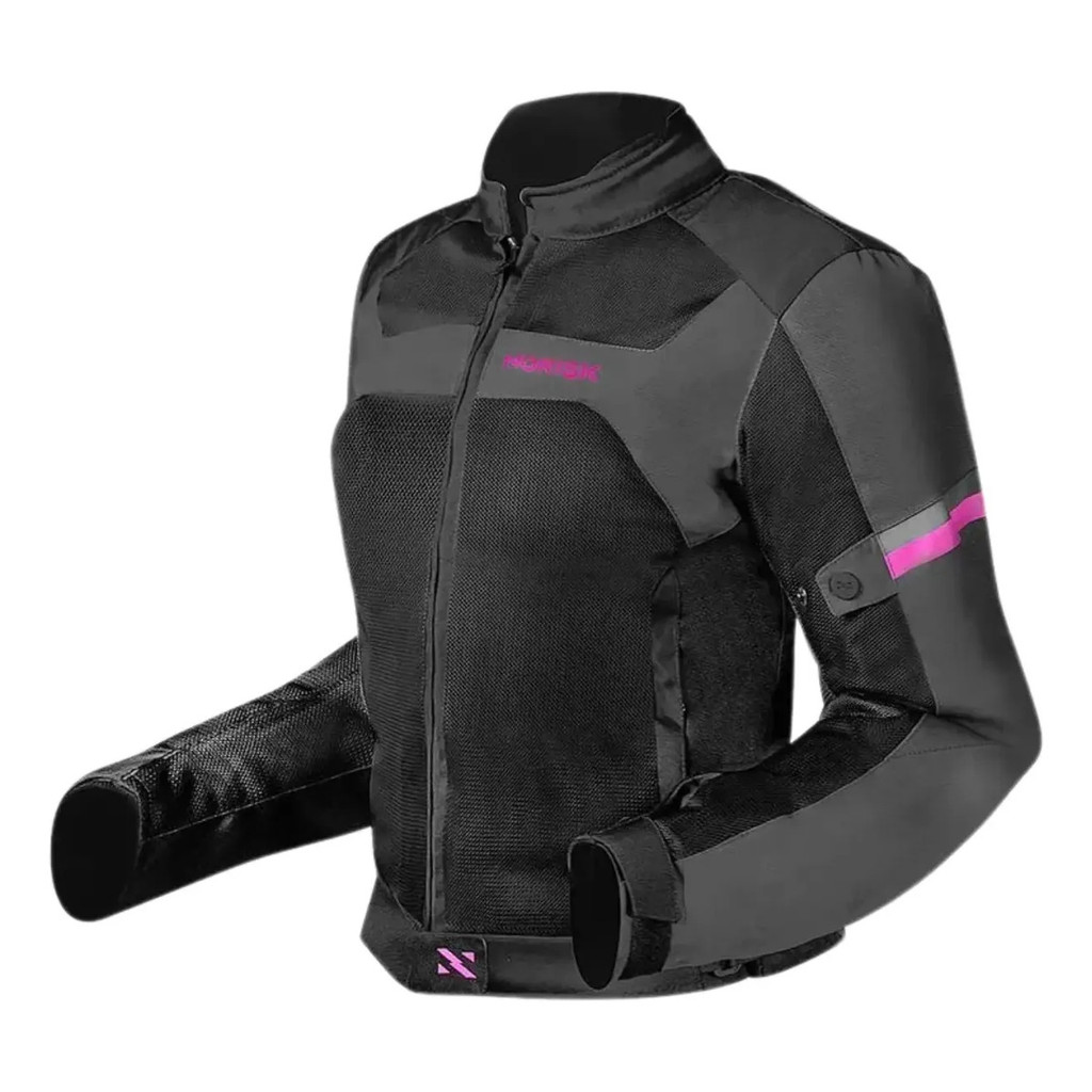 Jaqueta Norisk Trip Air Feminina - Preta/rosa (ventilada) P