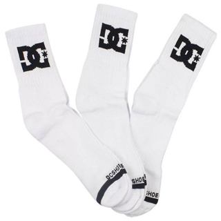 Meia Dc Shoes Kit 3 Pares Cano Medio Original Premium em Oferta na Shopee