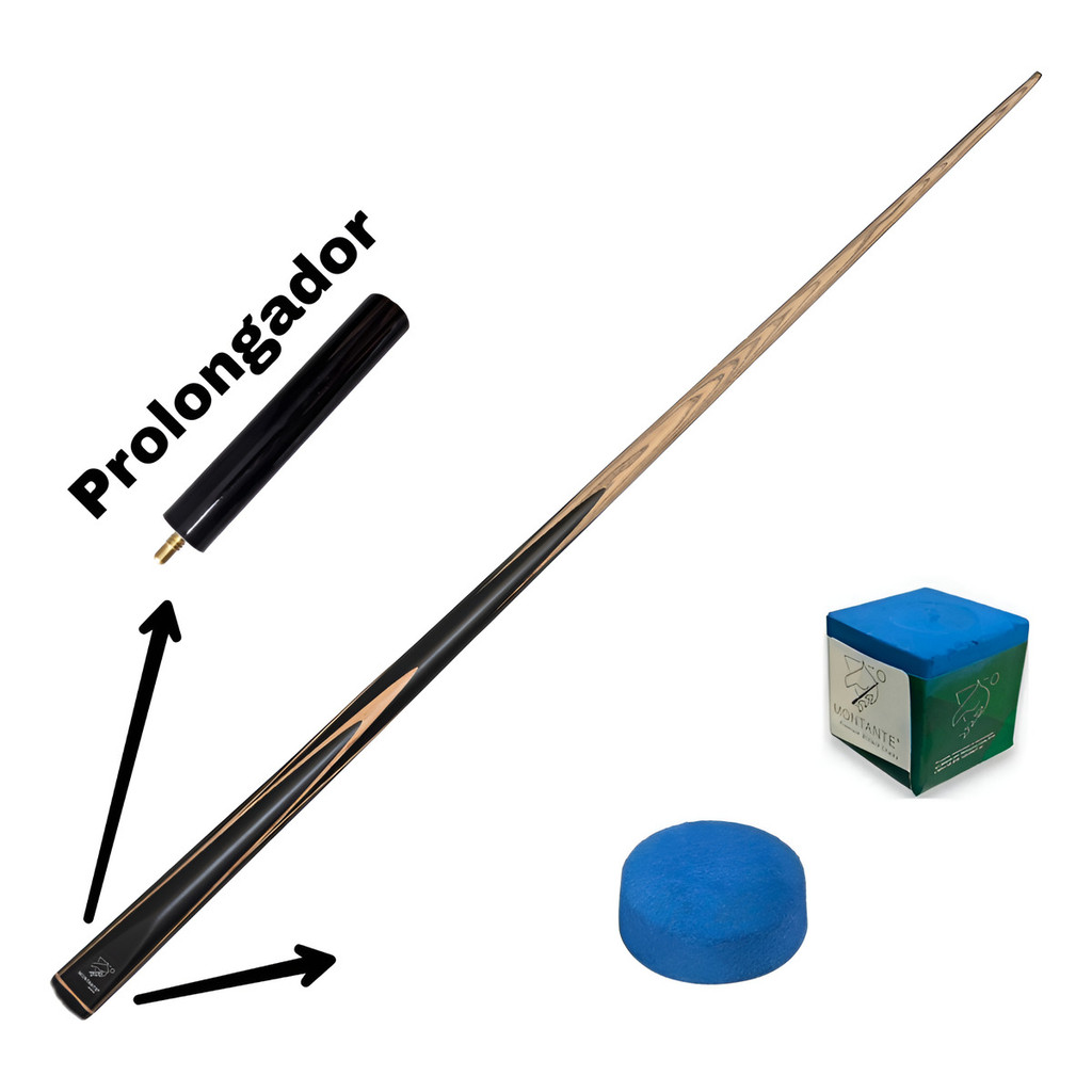 Taco Interiço Sinuca Bilhar Snooker Ash Profissional