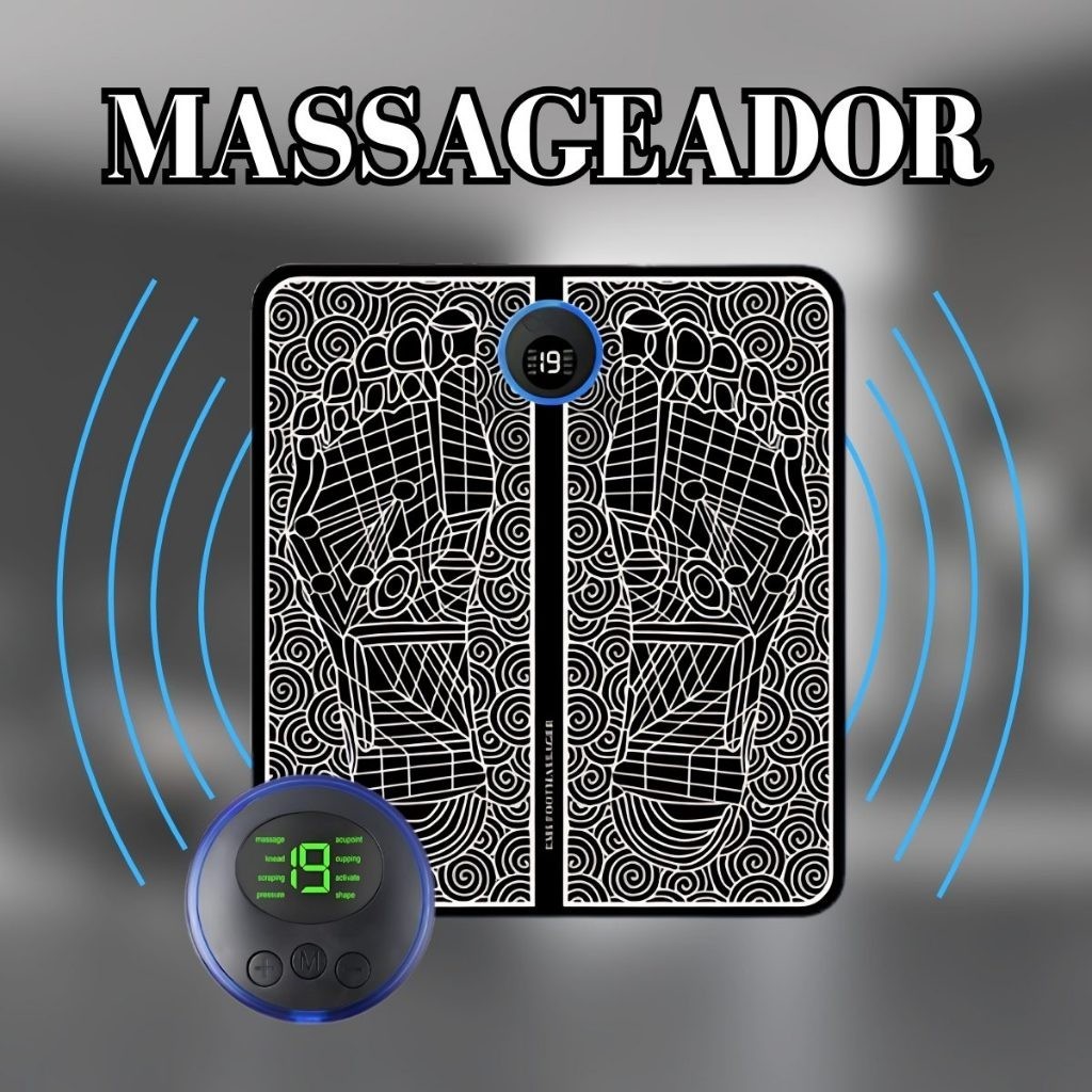 Massageador Para Os Pés Tapete Elétrico Fisioterapia Esteira Massage Relaxamento Corporal