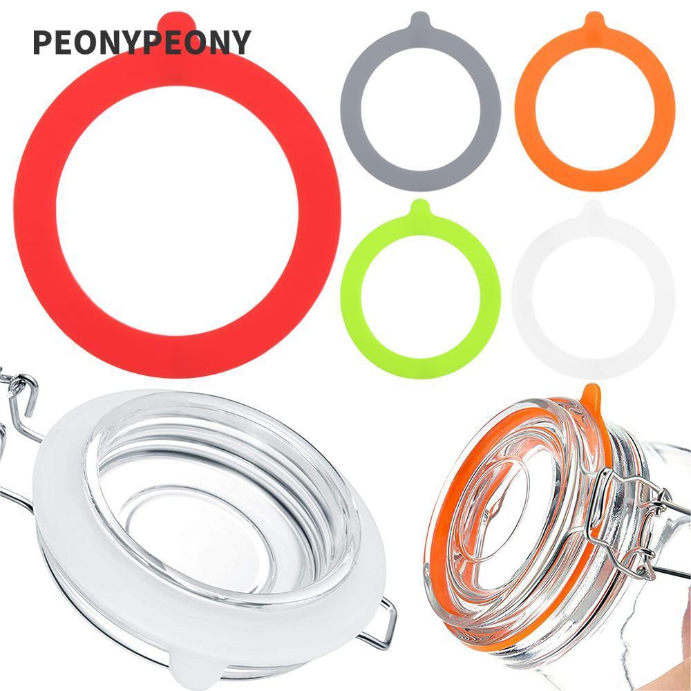PEONY Selos De Silicone Vedações De Borracha À Prova De Vazamentos Acessórios De Conservas De Armazenamento Juntas De Fr