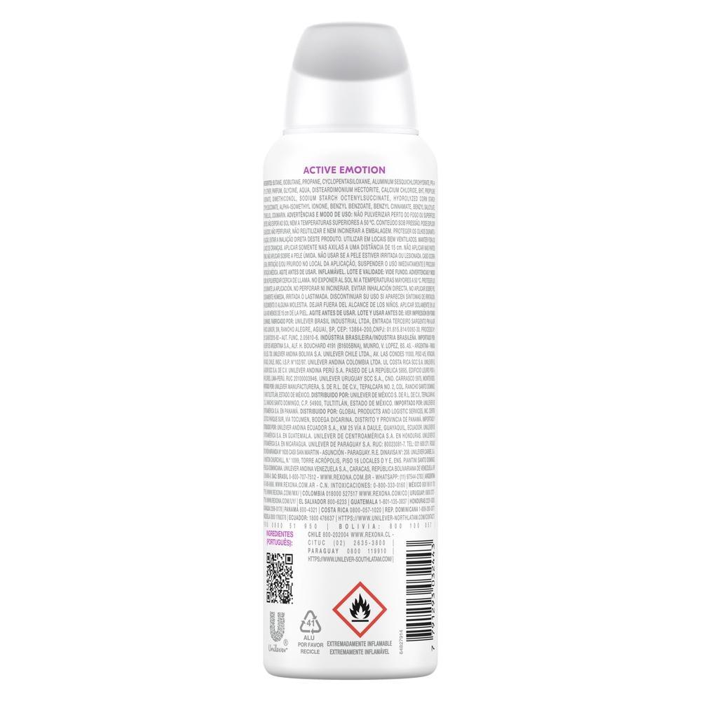 Desodorante Antitranspirante Rexona Feminino Active Emotion 150ml · foto 2