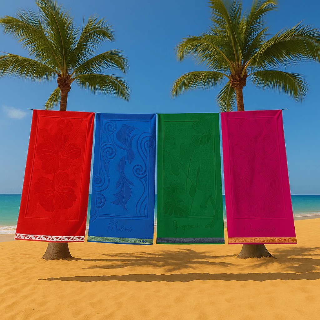 Toalha Banhão Praia Gigante 80 X 150cm， Atlantica Praia Mares em Oferta na Shopee