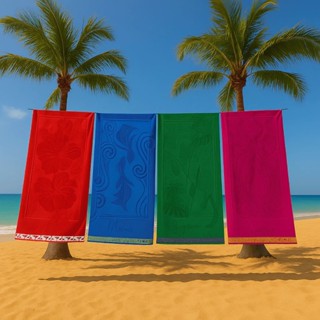 Toalha Banhão Praia Gigante 80 X 150cm， Atlantica Praia Mares em Oferta na Shopee