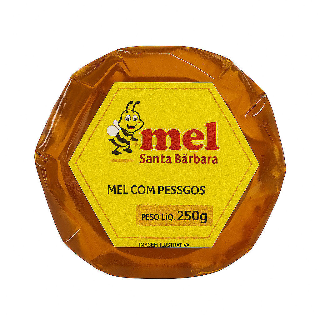 Mel Puro Sachê Santa Bárbara 250g | Flores Silvestres, Prático e Natural em Oferta na Shopee
