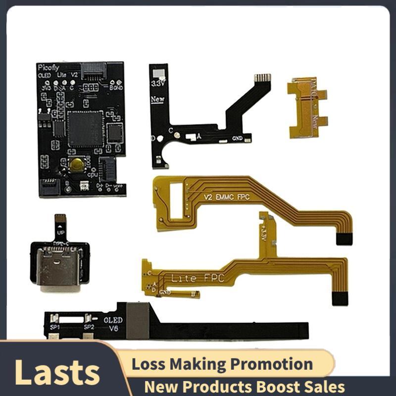 Hwfly Picofly Para Suporte De Chip RP2040 Oled/Lite/V2 Console Atualizável Flashable