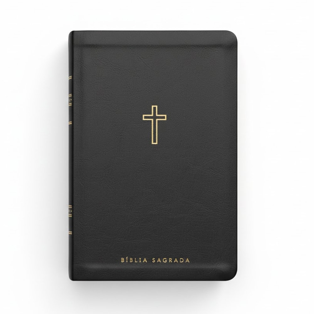 Bíblia Sagrada Slim | NAA | Preta em Oferta na Shopee