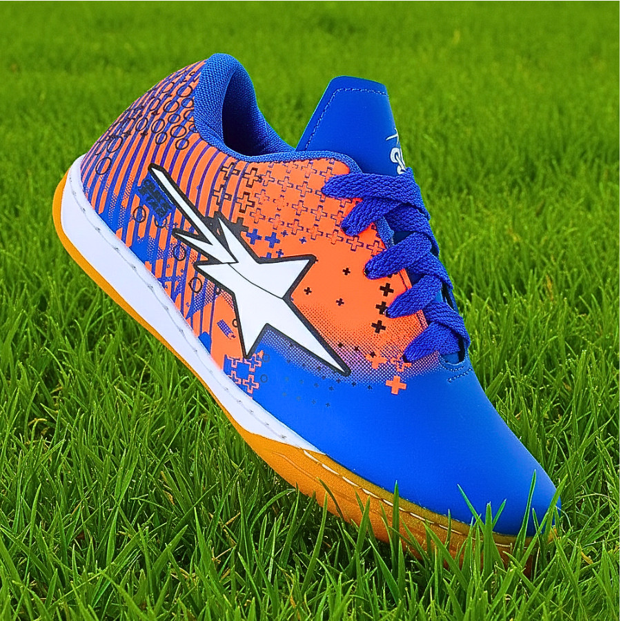Chuteira Infantil Quick Star Cores Vibrantes Futsal Original 2026