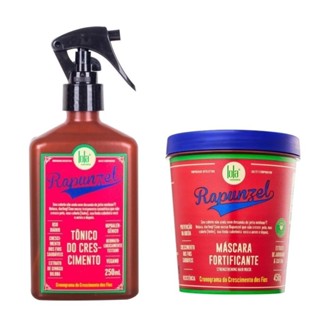 Kit Rapunzel Tonico Do Crescimento 250ml E Máscara 450g Lola Cosmetics em Oferta na Shopee