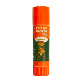 Cola Bastão  40 Gramas Cola Escolar Atóxica Leo E Leo em Oferta na Shopee