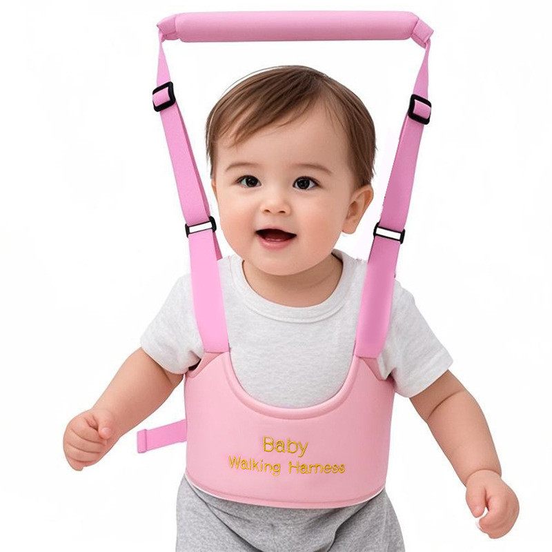 Arnês para andar para bebês, guia para andar para bebês, dispositivo anti-asfixia para bebês em pé, ferramenta anti-qued