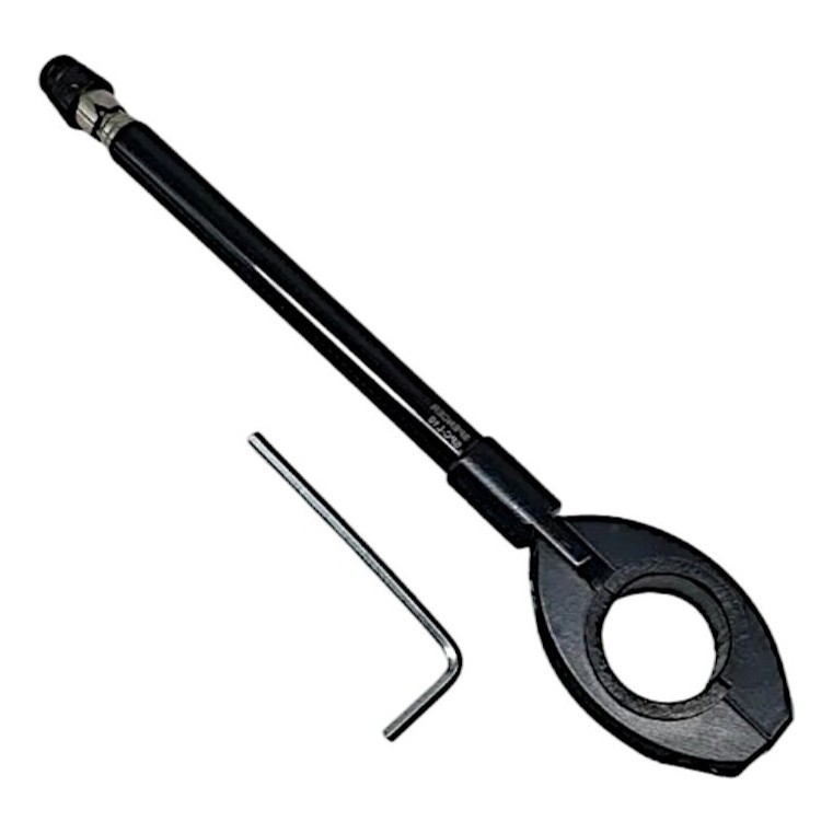 Antena Retrátil Corta Pipa Anti Cerol 6 Estagios Inox Guidão Mixx Poli