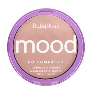 Pó Compacto Feels Mood - HB855 - Ruby Rose em Oferta na Shopee