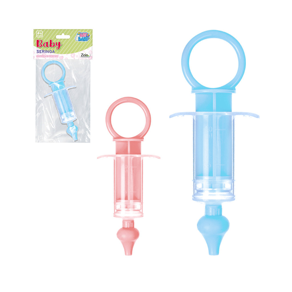Seringa Baby Lavagem Nasal e Dosador de Remédio 10ml - Zein