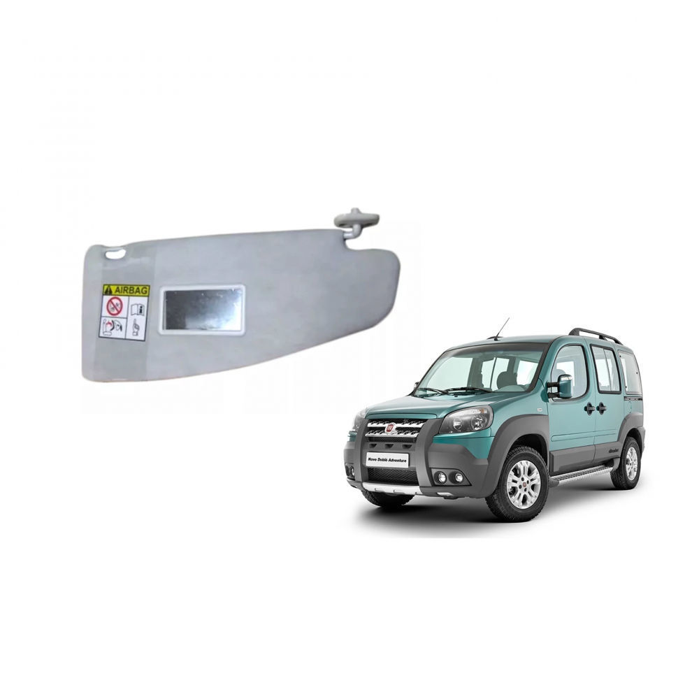 Quebra Sol Direito Lado Passageiro Doblo Hlx Elx Adventure (air Bag)