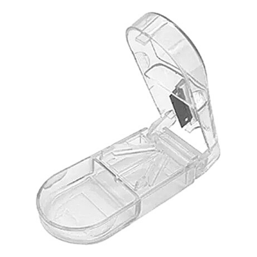 Cortador de Comprimidos Plástico Divisor Universal Multiuso