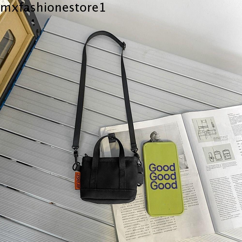 Carteira Masculina MXFASHIONE , Pingente De Bolsa De Moedas De Nylon Portátil Estilo Coreano , Chaveiro Mini Crossbody