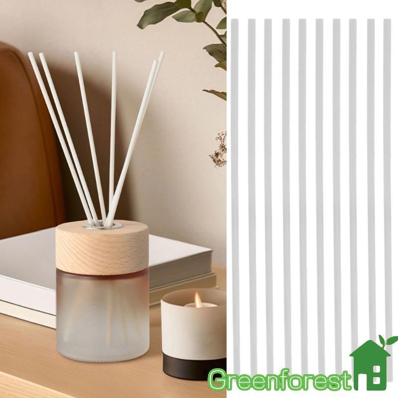 greenfor 10 Peças Bastões Difusores 20 Cm Por 4 Mm Adequados Para Quartos, Escritórios E Ambientes Spa, Crian