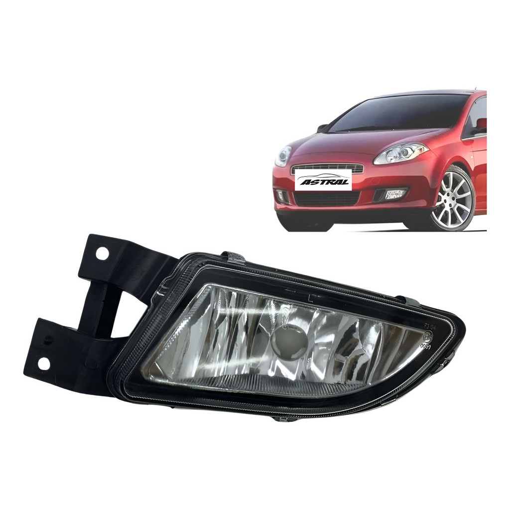 Farol De Milha Esquerdo Fiat Bravo 2011 2012 2013 14 A 2016