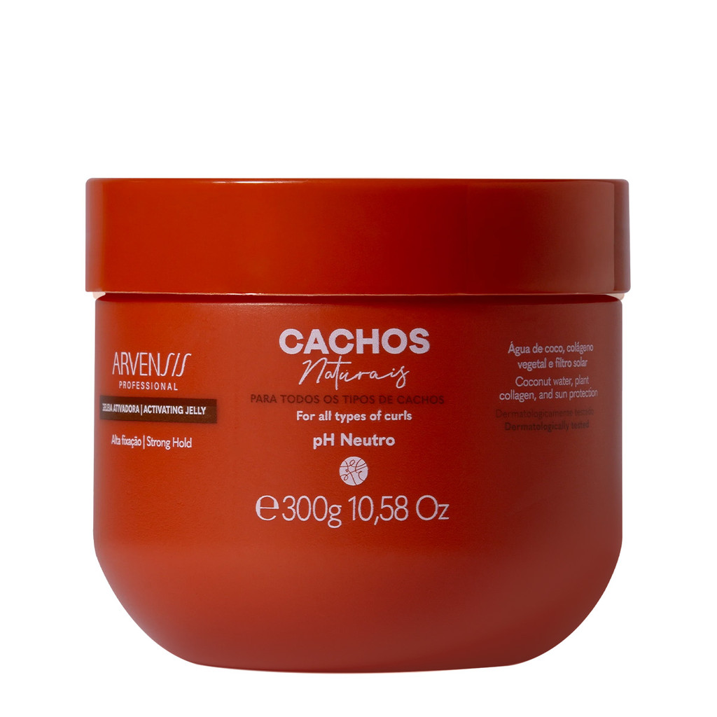 Arvensis Cachos Naturais Alta Fixação - Geleia Ativadora 300g