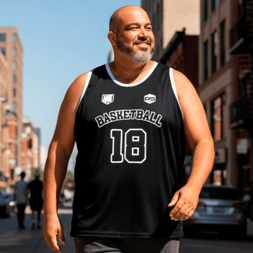 Regata Masculina Plus Size Basketball Dry-Fit Furadinho Leve e Fresca Esportes Academia Musculação
