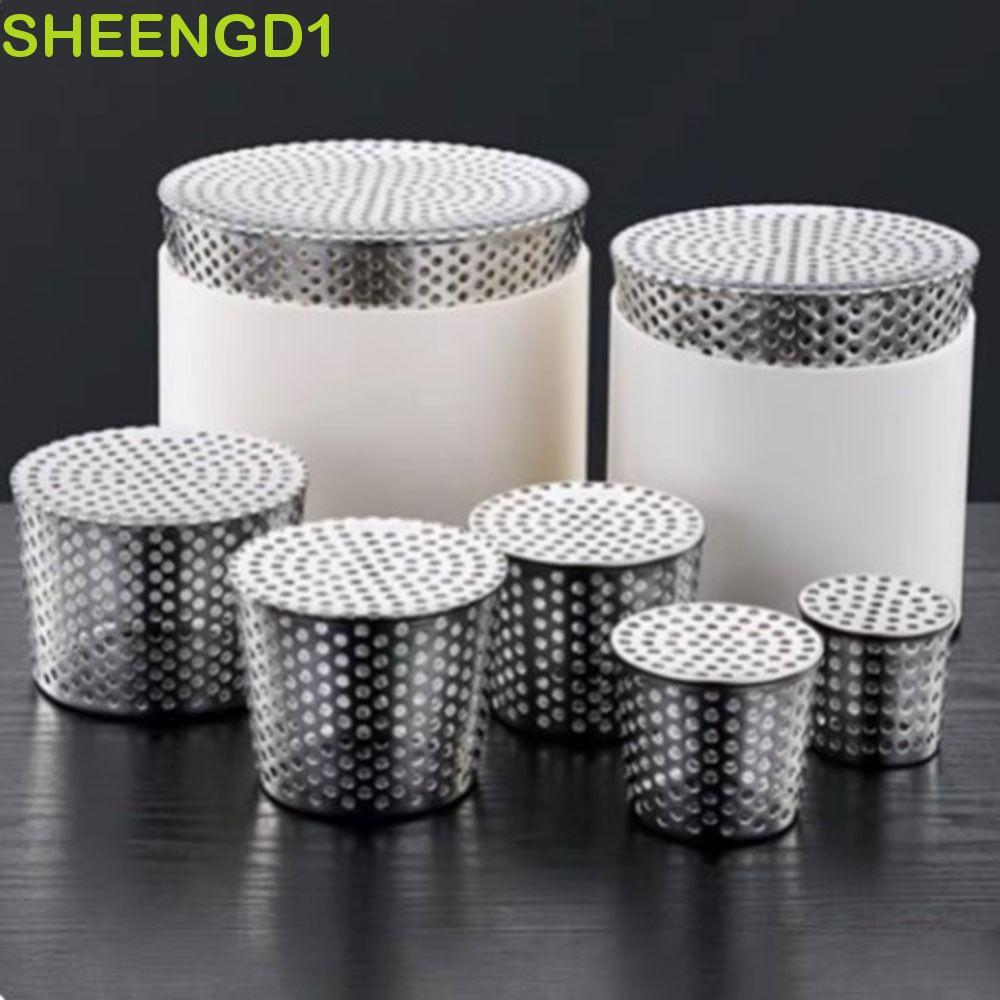 Protetores De Calha SHEENGD1 , Plugue De Filtro De Drenagem De Forma Circular De Pássaro Anti-Insetos , Aço Inoxidável