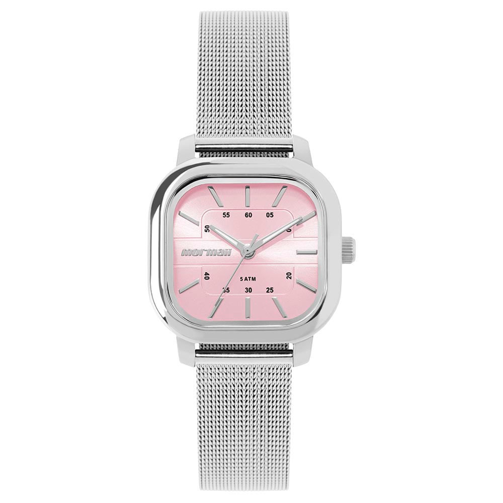 Relógio Mormaii Feminino Sunset Prata - MO2036KE/1T