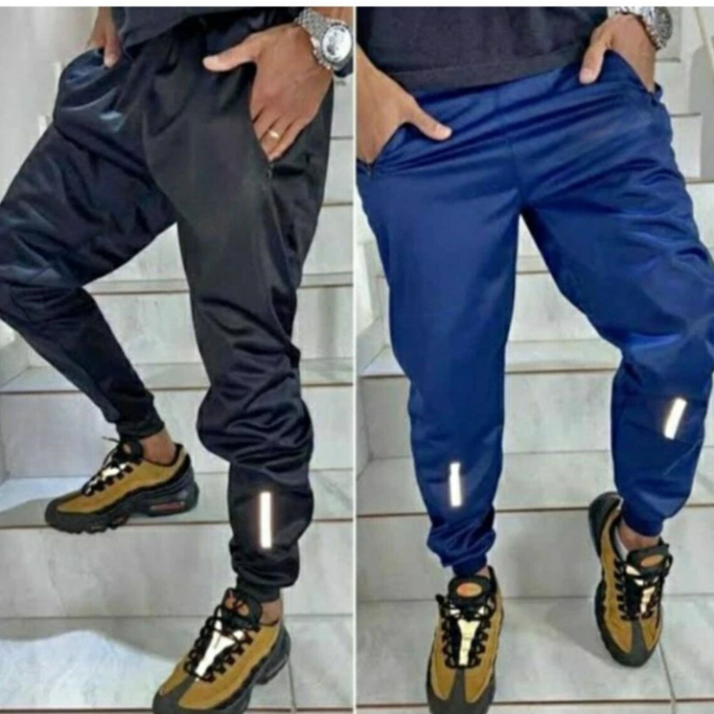 Calça Jogger P ao G1 dry fit com Elastano para Treino/Academia Esportiva Masculina Original