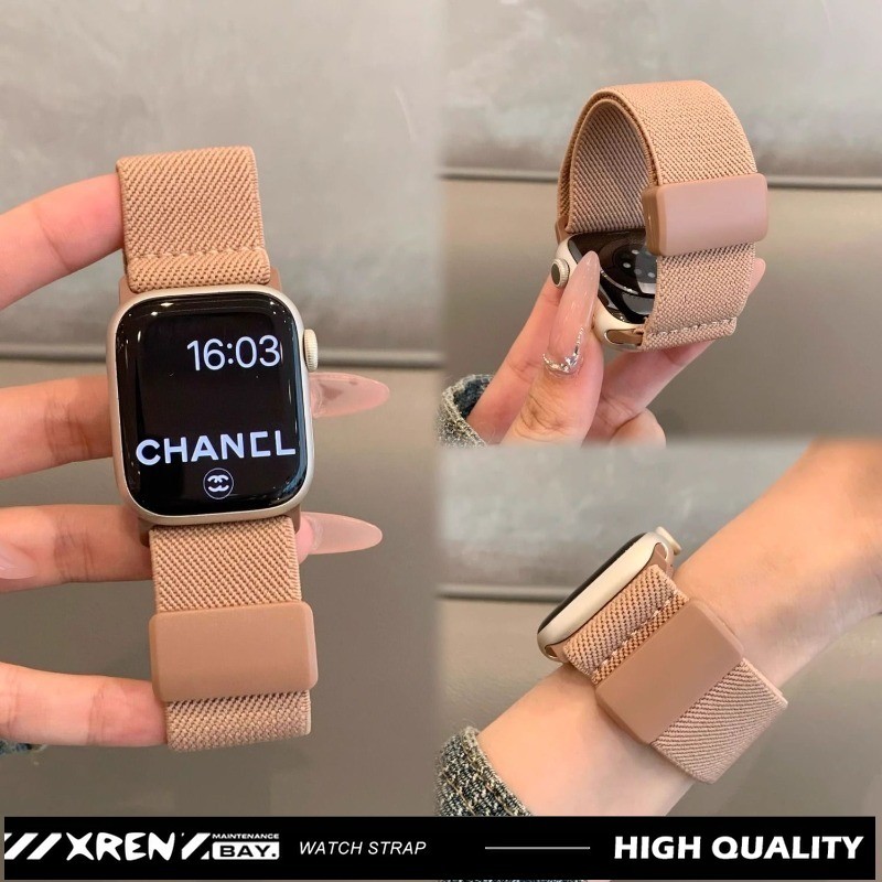 2026 Nova Pulseira De Nylon Com Magnética Para Relógio A-pple 40mm 44mm 42mm 46mm 45mm 49mm 41mm 38mm iWatch 10 Ultra