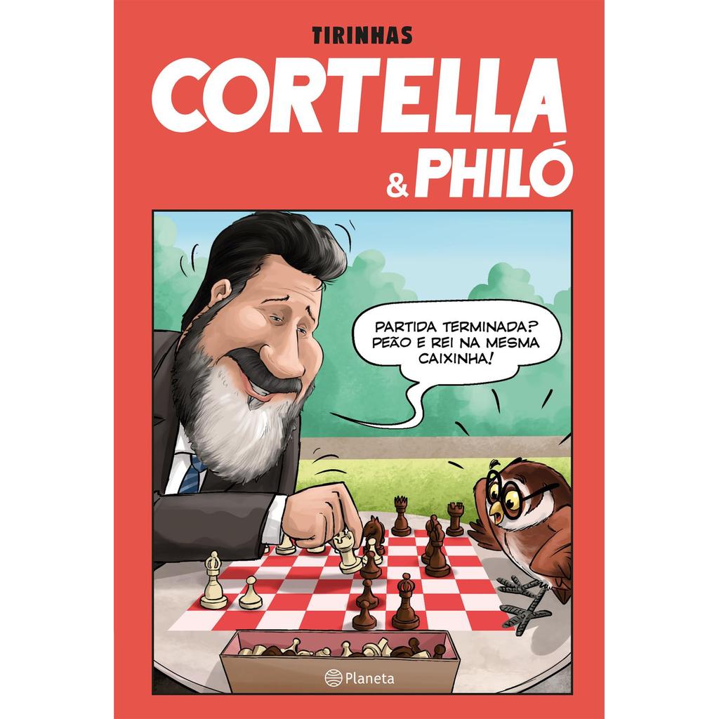 Livro Livro Tirinhas Cortella & Philó - Novo DFP