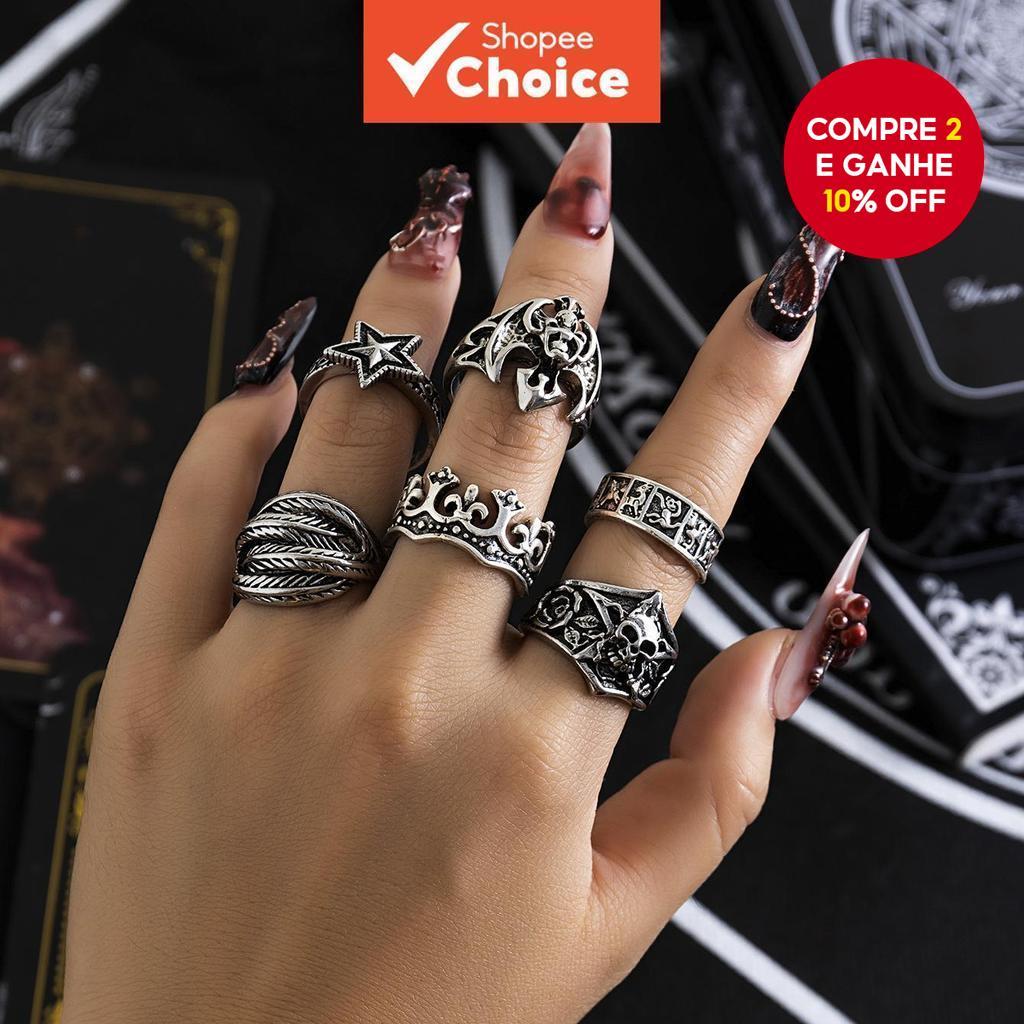 Anel Skull - Comprar com Melhor Preço em Anéis