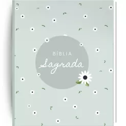 Bíblia Sagrada | NVI | Floral Azul