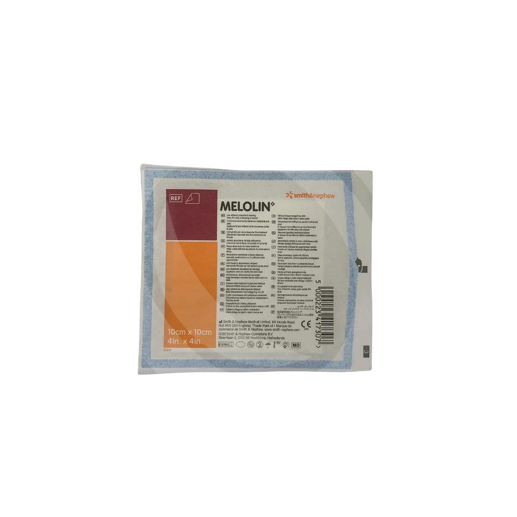 Curativo Melolin 10x10cm | Smith & Nephew - 3 Unidades
