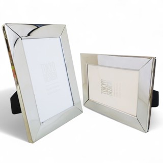 Porta Retrato 10x15 Metalizado Prateado Proteção em Vidro em Oferta na Shopee