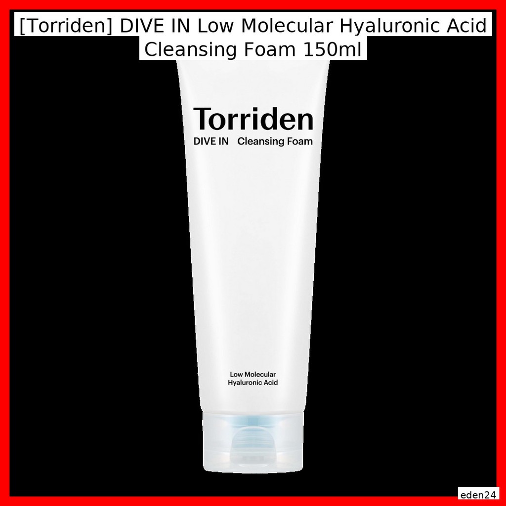 [Torriden] DIVE IN Espuma De Limpeza De Ácido Hialurônico Baixo Molecular 150ml/Hidratante , Nourishin by eden24/Olive Y
