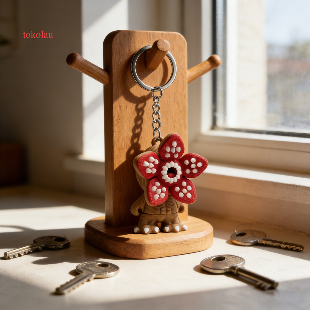 Chaveiro Para Niece Cute Cartoon Flower Pendant Mulheres – Presente Perfeito Amante , Mãe , Irmã , Esposa , Namorada , Nascimento