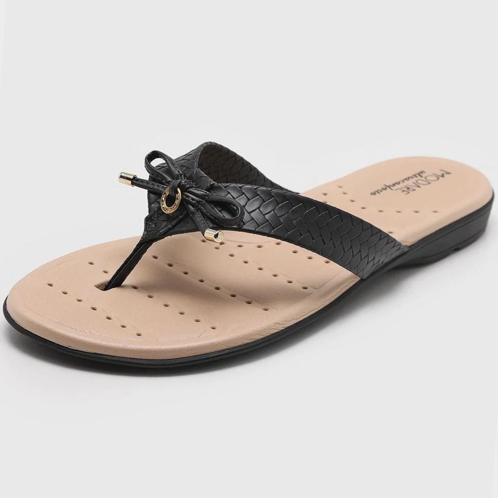 Chinelo Modare Tressê Confort Feminino - Preto